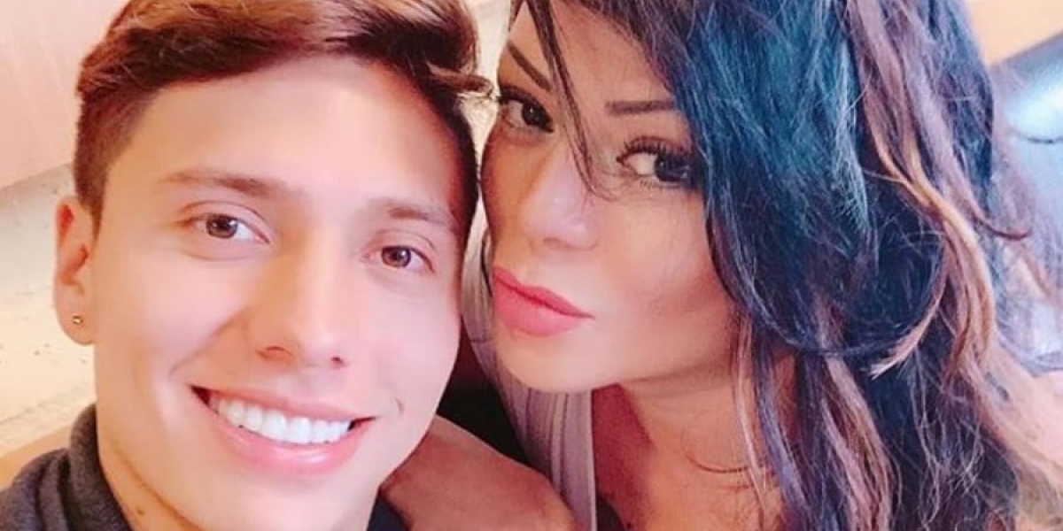 Instagram Marbelle. Marbelle y su novio, Sebastián Salazar.