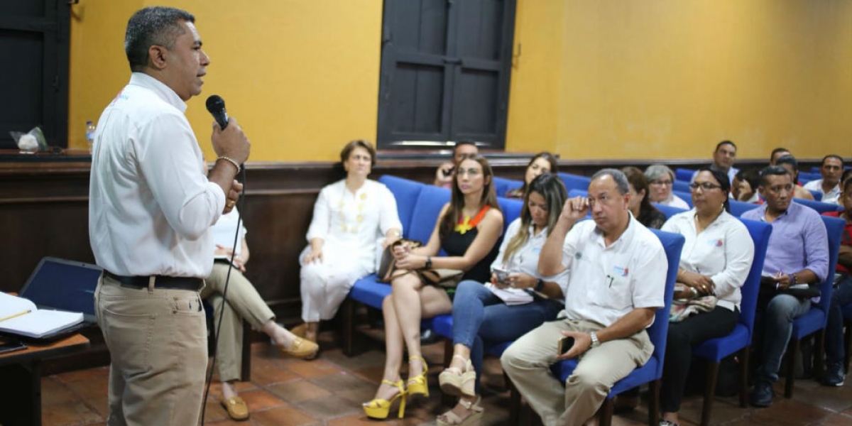 La Gobernación lideró la reunión realizada este martes con gerentes de hospitales del Magdalena.