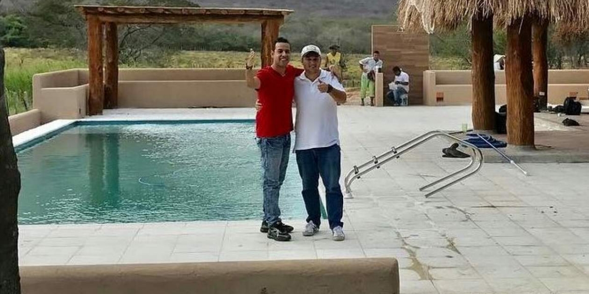Twitter. Martín Elìas en su finca 'La bonita'.