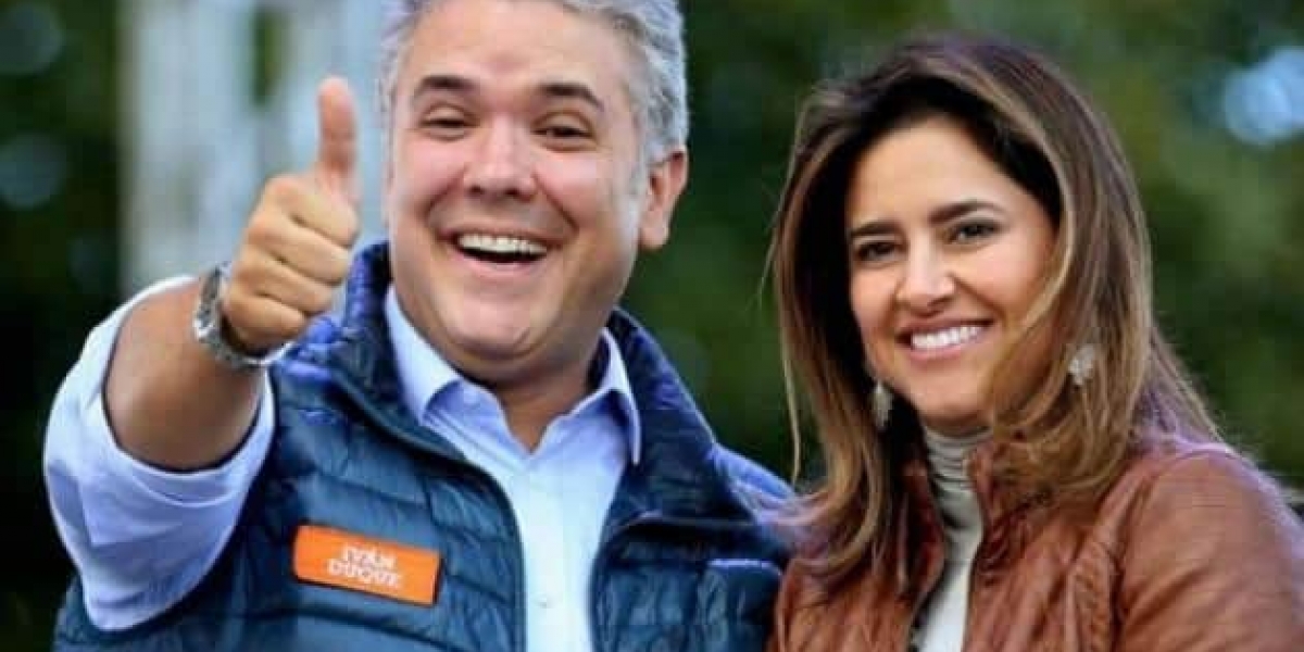 EFE Duque y María Juliana Ruíz.