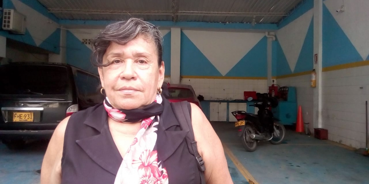 Malvina de Montalvo, paciente que pide a Medimás que la traslade a Medellín.