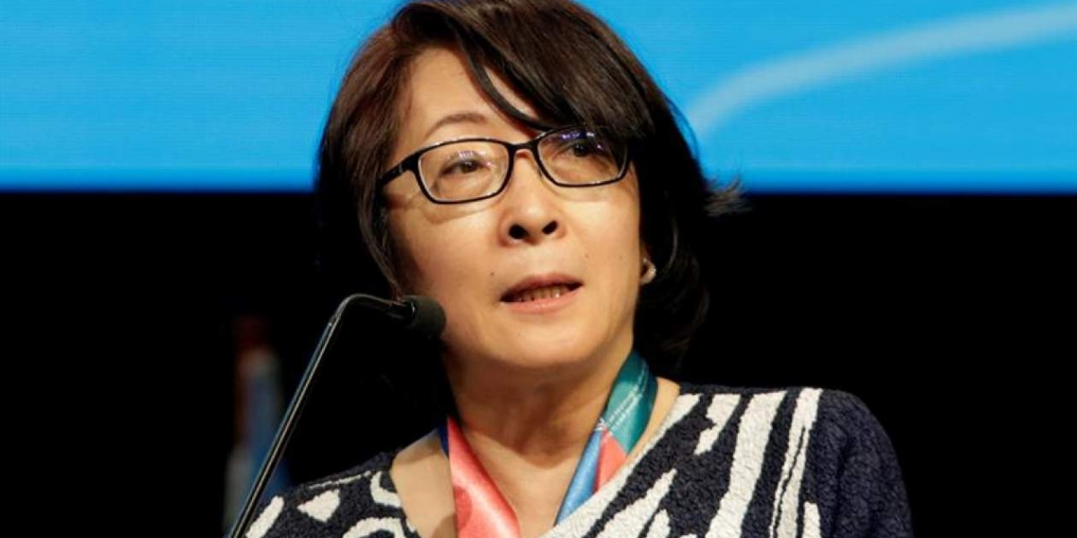 EFE Representante de la UNISDR, Mami Mizutor.