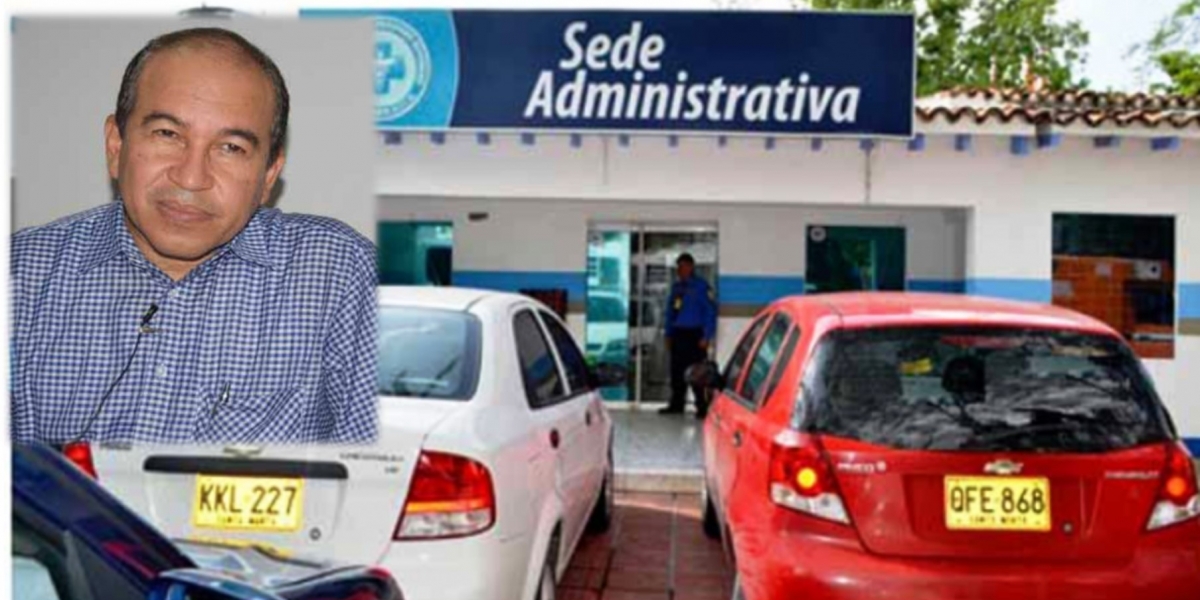 Archivo. Omar Suárez Prasca, gerente de la ESE Alejandro Próspero Reverend y la sede administrativa.