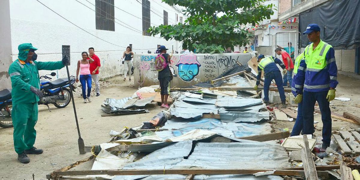 Oficina de Comunicaciones Alcaldía de Santa Marta. En este proyecto se intervendrá un área de 1.559 metros cuadrados.