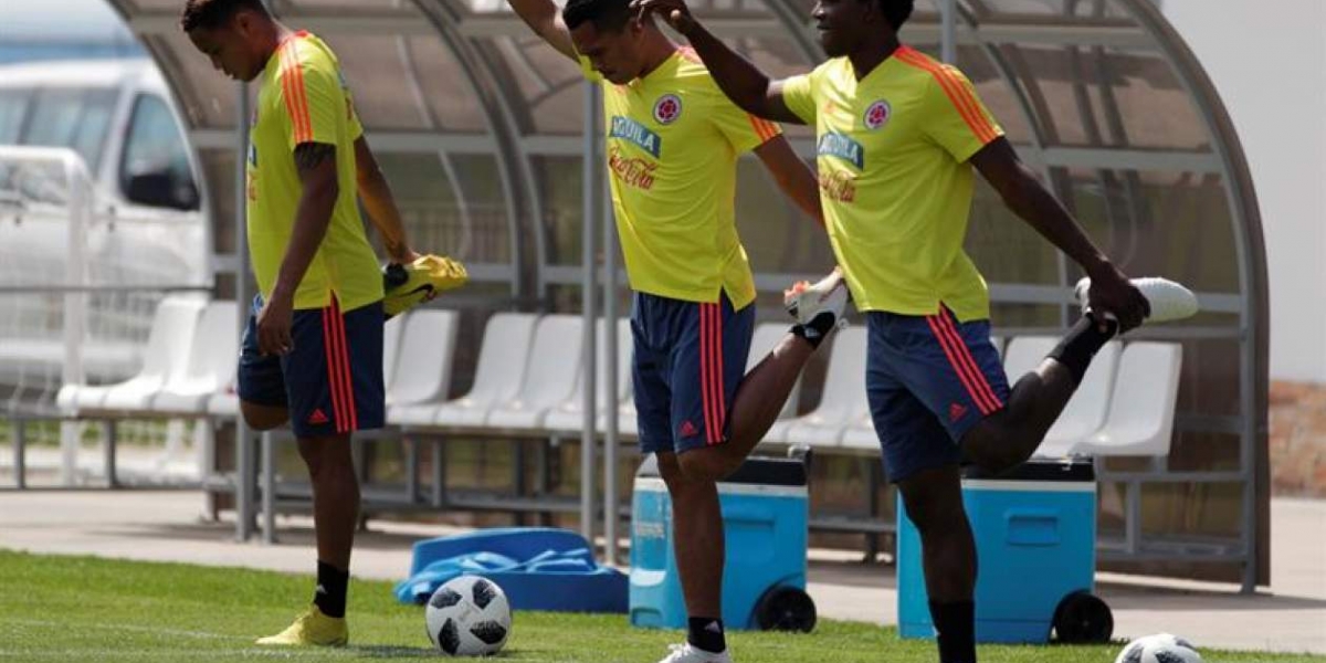 EFE Entrenamiento de Colombia.
