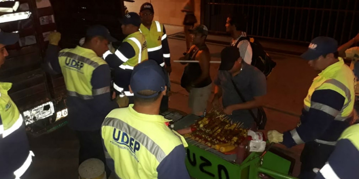 Alcaldía de Santa Marta Operativos de la UDEP durante el inicio de la temporada turística.