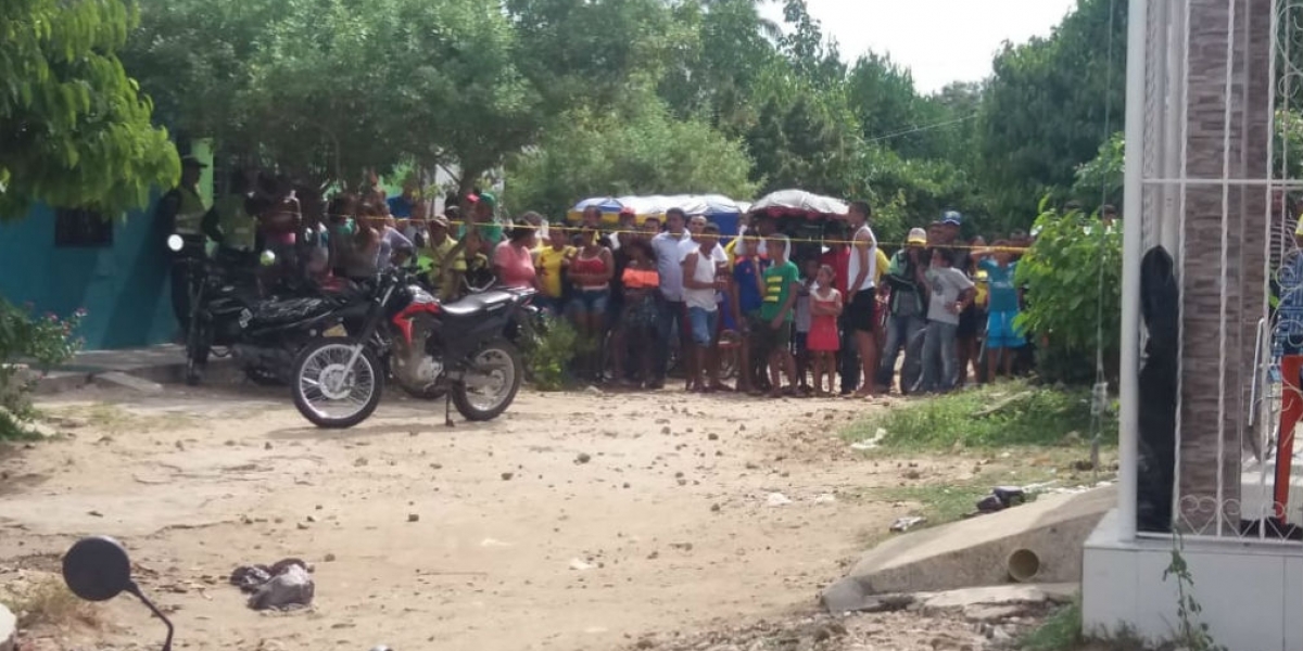 Lugar donde ocurrió la tragedia.