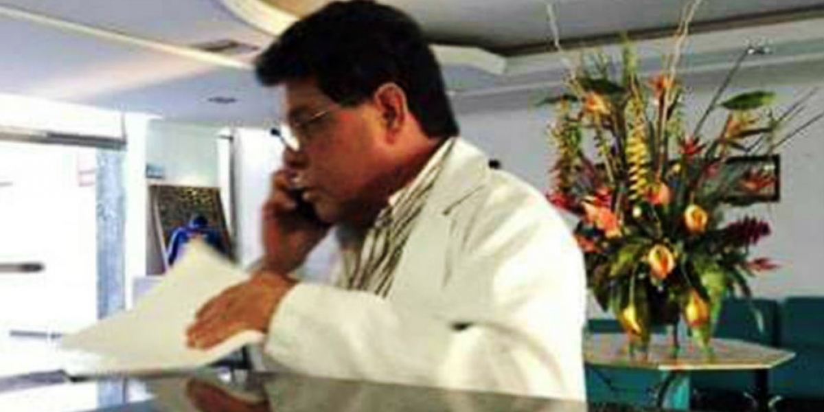 Archivo particular. El médico Luis Cuello Loperena