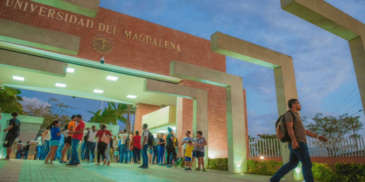 Unimagdalena. Sede principal de la Universidad del Magdalena.