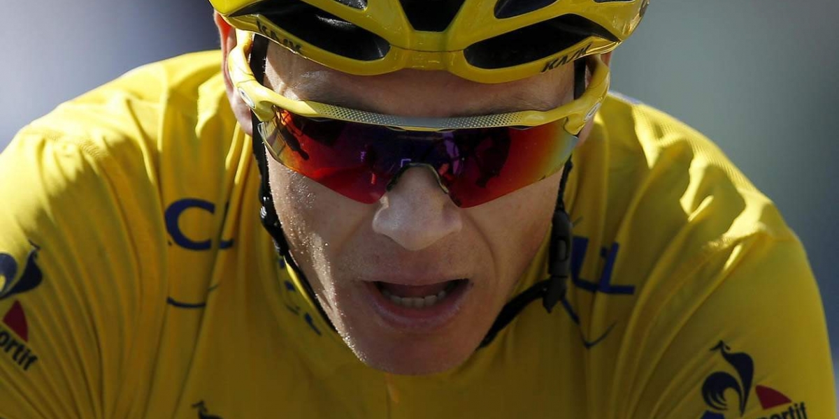 Ciclista británico. Chris Froome.