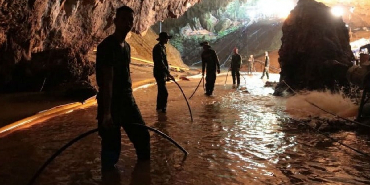 Operación rescate en Tailandia.