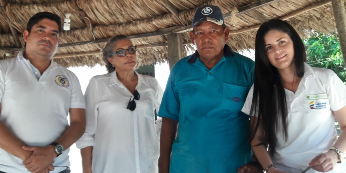 Archivo La Unidad de Restitución en el Magdalena acompañó la diligencia judicial para entregar predios a dos familias del departamento.