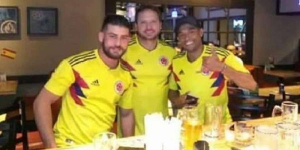 Brian Ortegón, Rafael Muñoz y Adrián López.