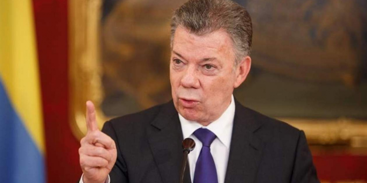 Juan Manuel Santos, presidente de Colombia.