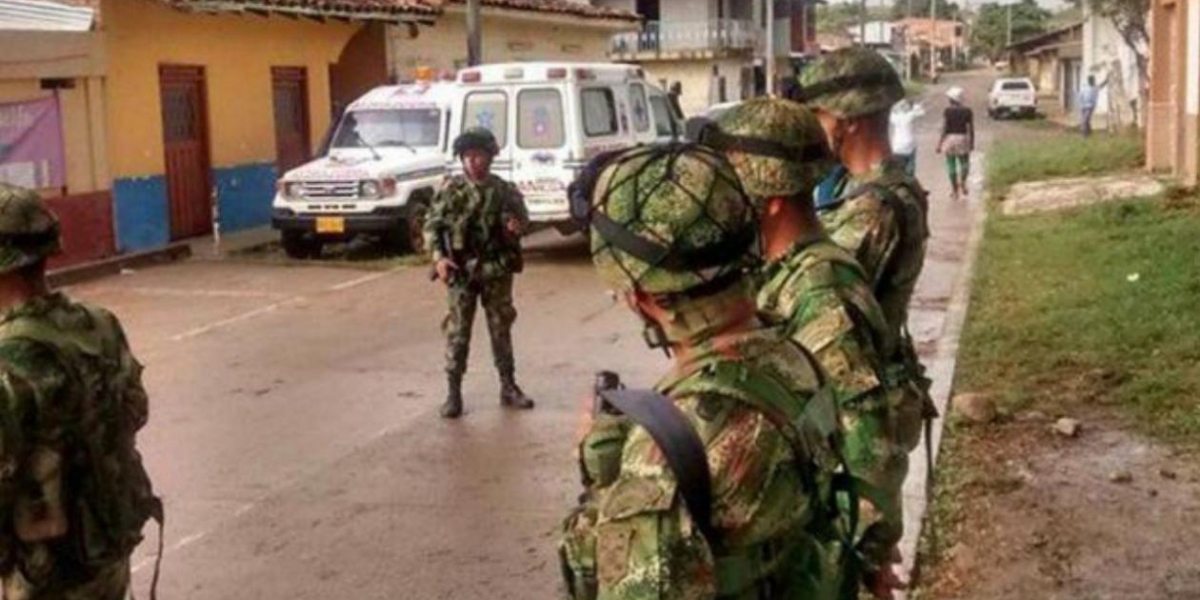 Vanguardia Liberal El Ejército en el municipio de El Tarra.