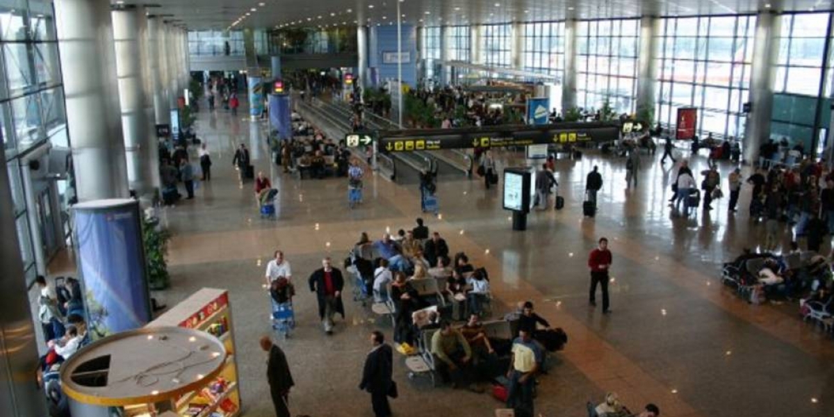 El País de España Panorámica del aeropuerto Eldorado de Bogotá.
