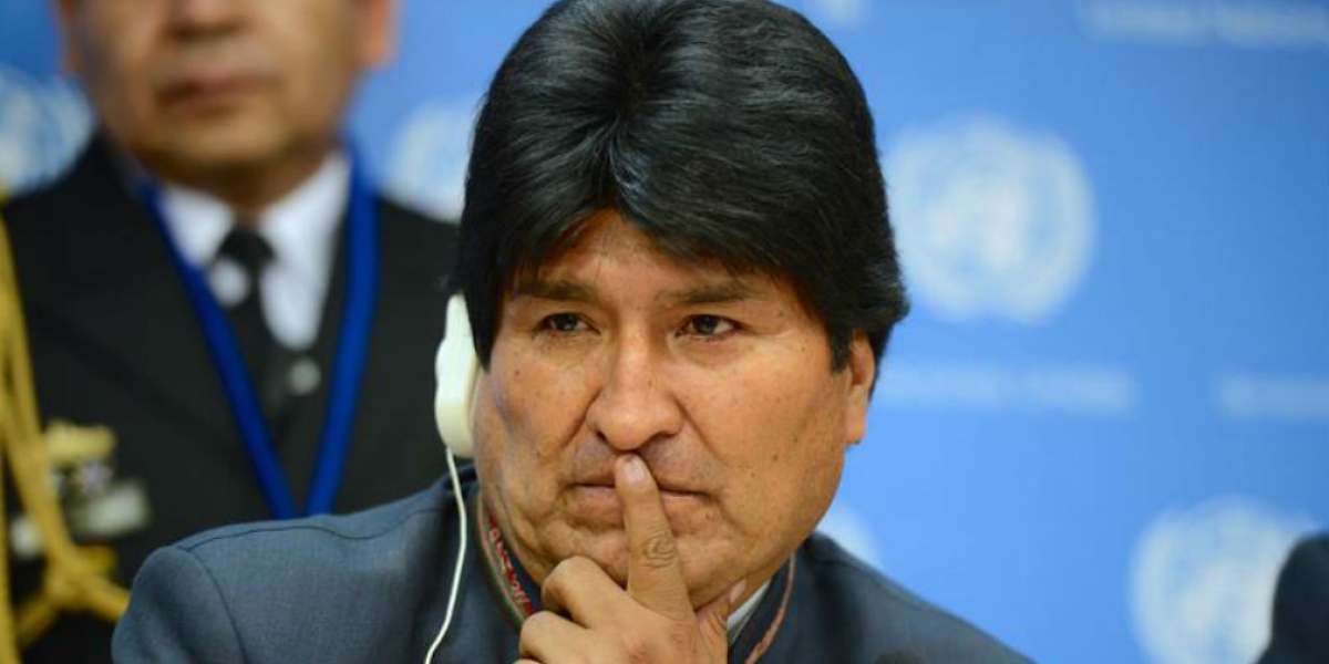 Evo Morales, presidente de Bolívia. 