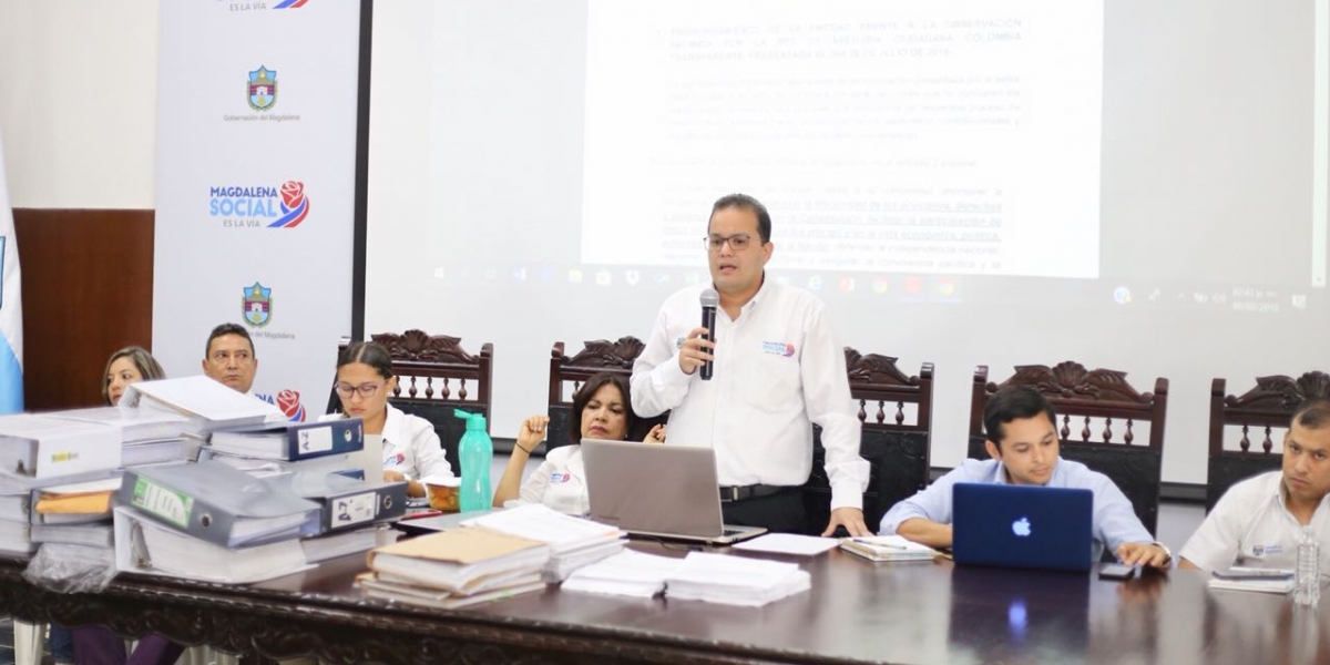 Ofiprensa Gobernación Carlos Payares, director de la oficina del PAE de la Gobernación del Magdalena.