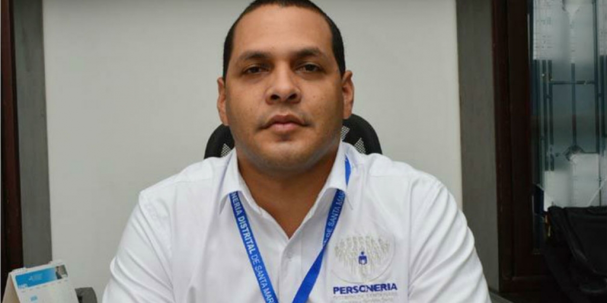 Chadán Rosado Taylor, personero distrital. 