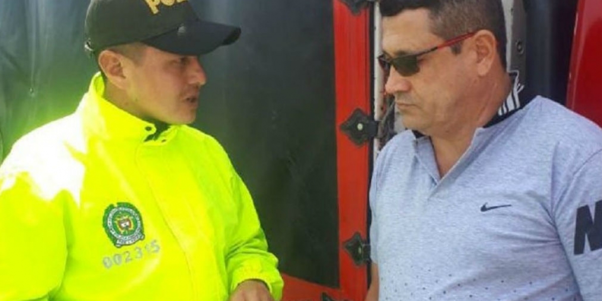 Prensa Policía. Captura de Carlos Alberto Muñoz Ramírez.