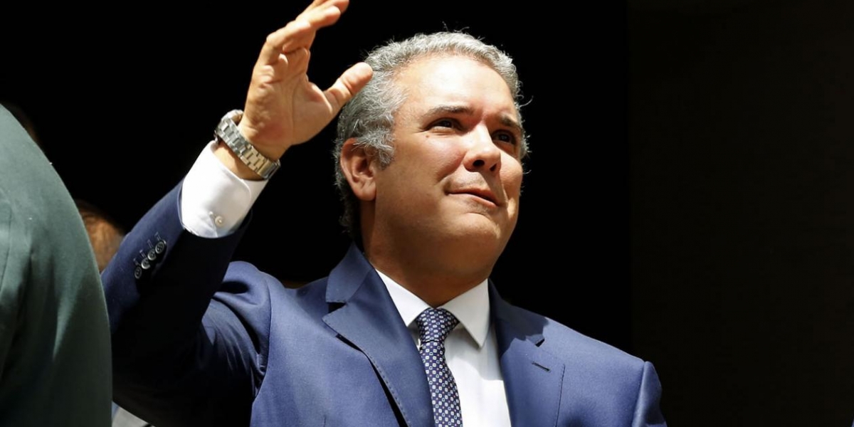 EFE Iván Duque, presidente de Colombia.