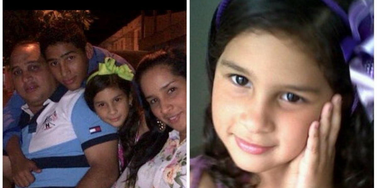 Cortesía madre de la menor Salua Cabarcas cumpliría este 23 de agosto 12 años.