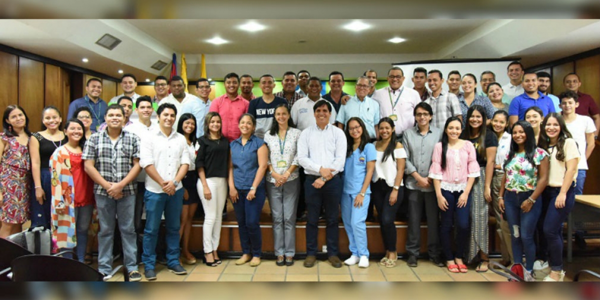 Prensa Unimagdalena. Estudiantes que están vinculados con 30 proyectos de investigación con firma de actas dieron inicio a las actividades investigativas relacionadas con sus proyectos de grados y que recibirán apoyo financiero por parte de la Universidad del Magdalena.