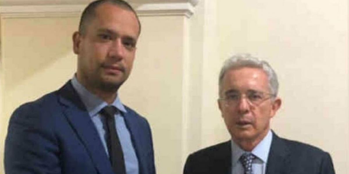 Semana Diego Cadena y Álvaro Uribe.