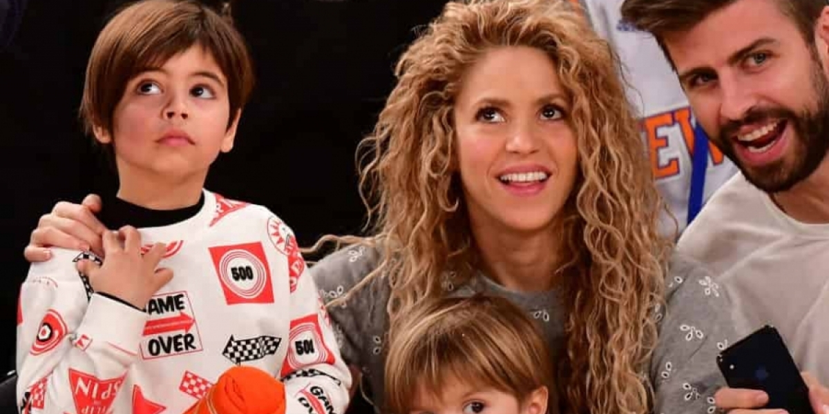 Shakira y su familia.