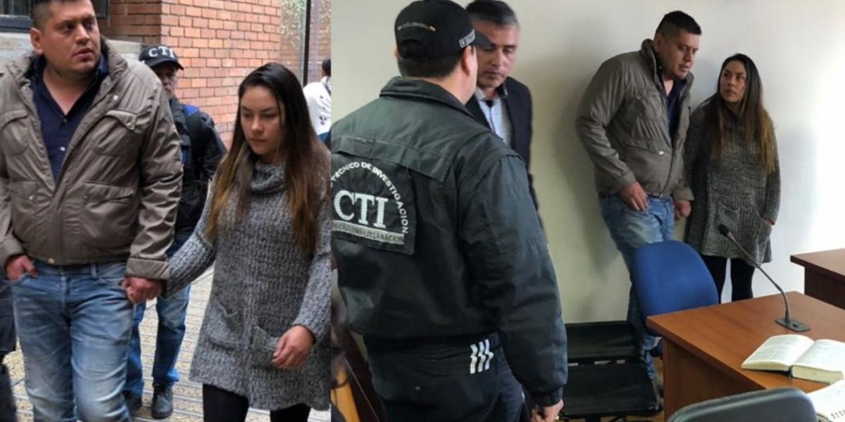 Fiscalía. Esta es la pareja capturada por la Fiscalía por supuestas estafas.