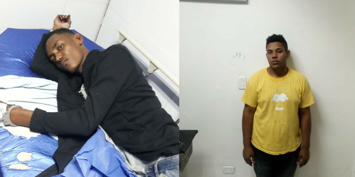 Policía Hermanos capturados por la Policía.