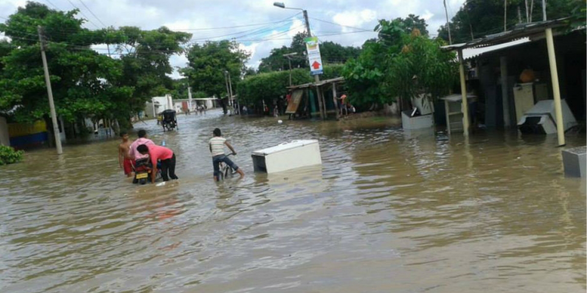 Imagen de referencia - Inundaciones en Fundación, Magdalena.