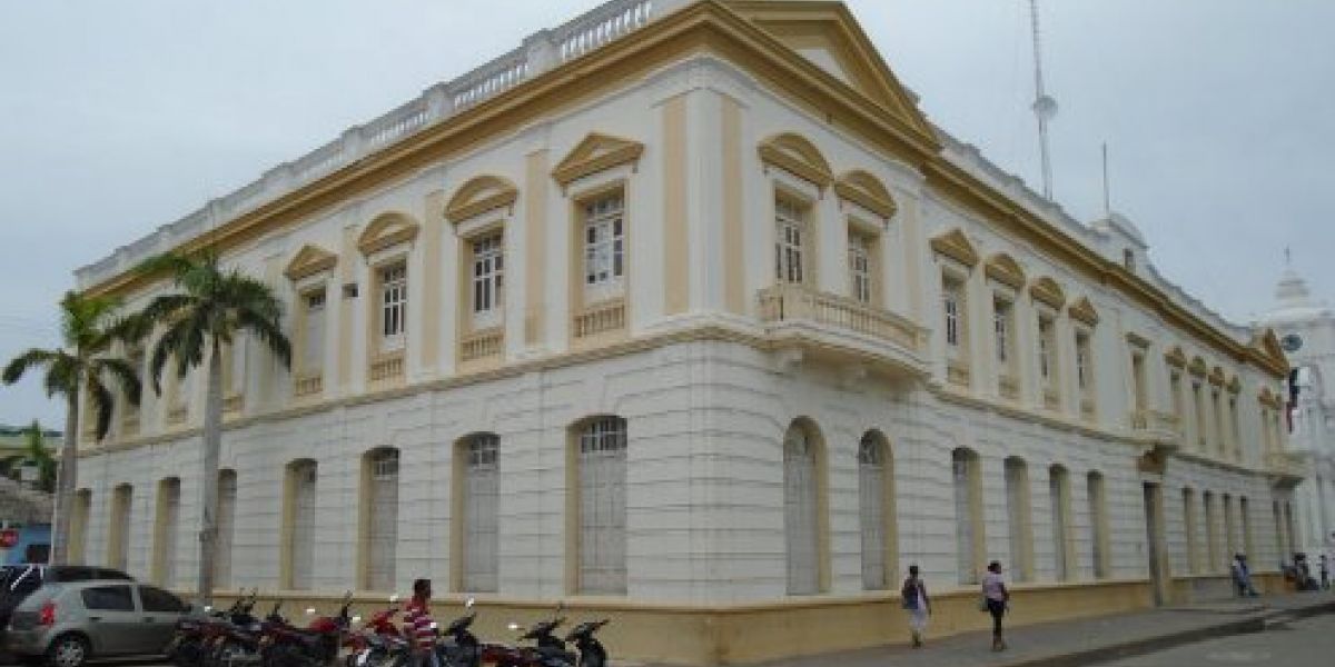 Cortesía Fachada de la Alcaldía de Ciénaga.