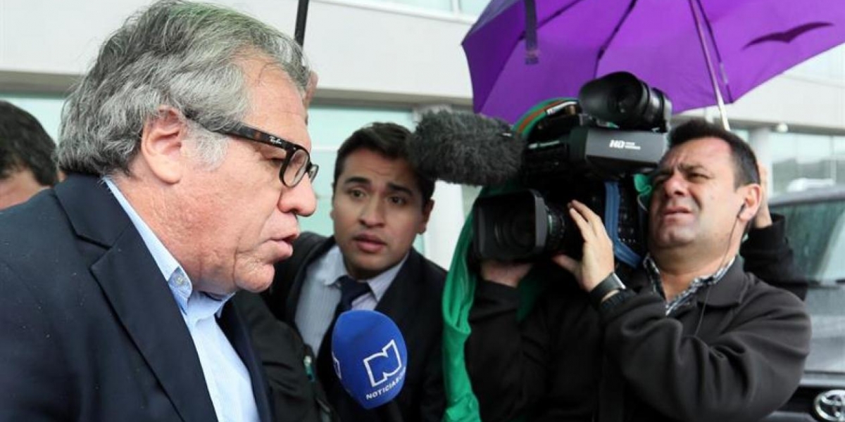 EFE Luis Almagro, secretario general de la OEA.
