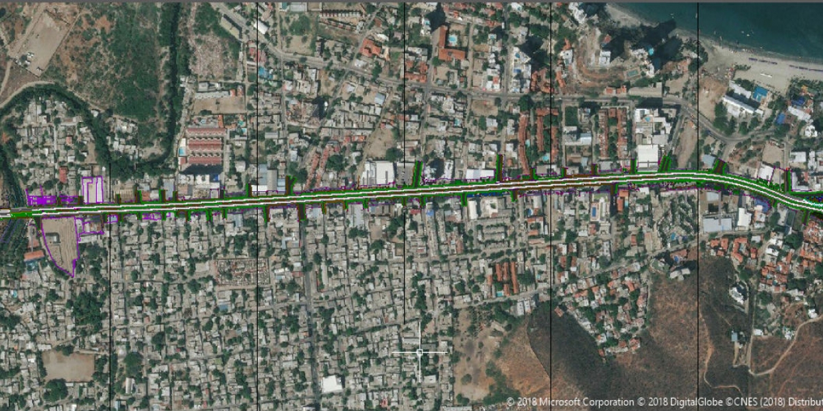  Así quedará la doble calzada de la carrera 4 a El Rodadero