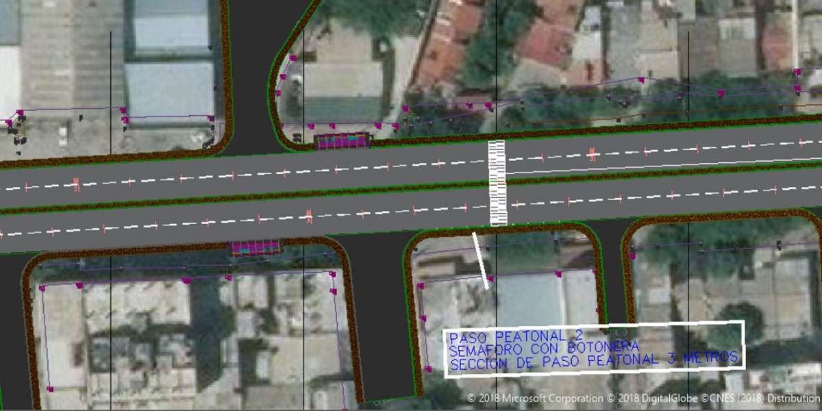  Así quedará la doble calzada de la carrera 4 a El Rodadero