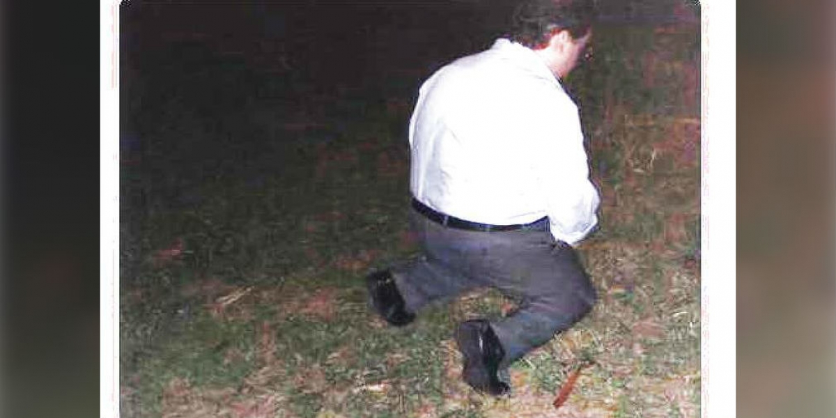 Archivo particular - Vía Folha Esta es la imagen que envió el abogado a su prometida.