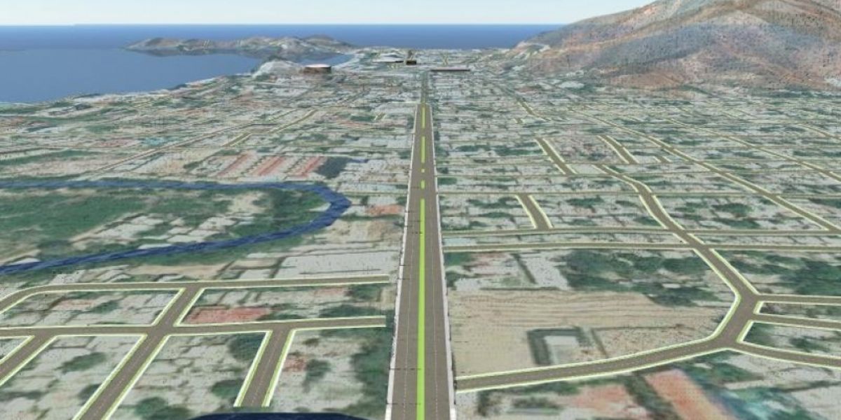 Archivo. RENDER DEL PROYECTO DE DOBLE CALZADA A EL RODADERO.
