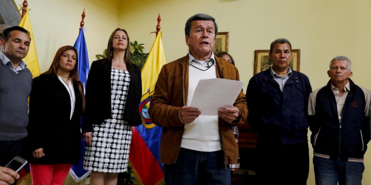 Twitter Grupo negociador del Eln