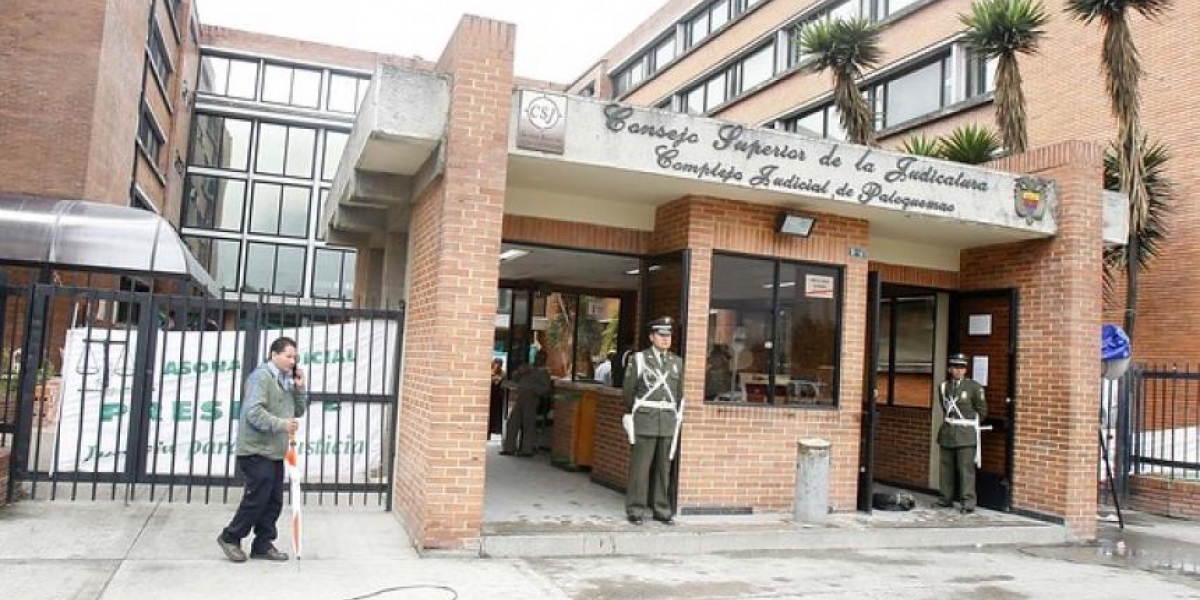 Imagen referencial de los juzgados de Paloquemao en Bogotá.