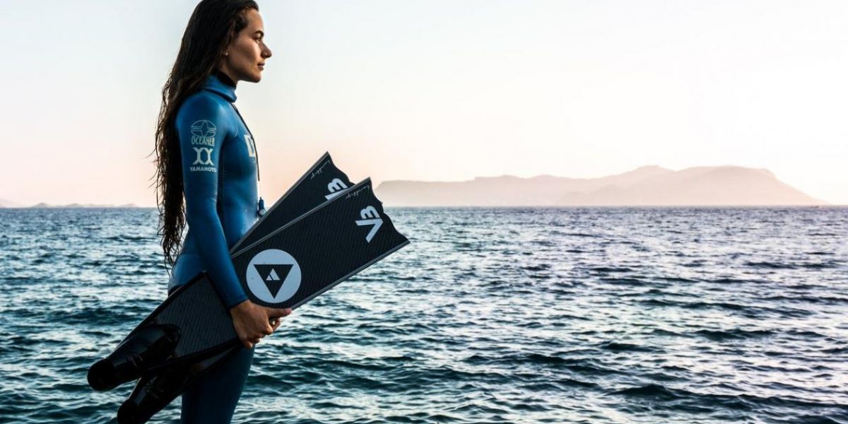 Twitter. Sofía Gómez, apneista colombiana.