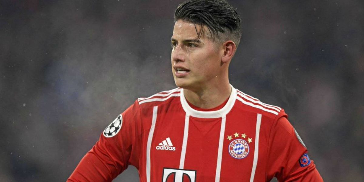 James Rodríguez en el Bayern