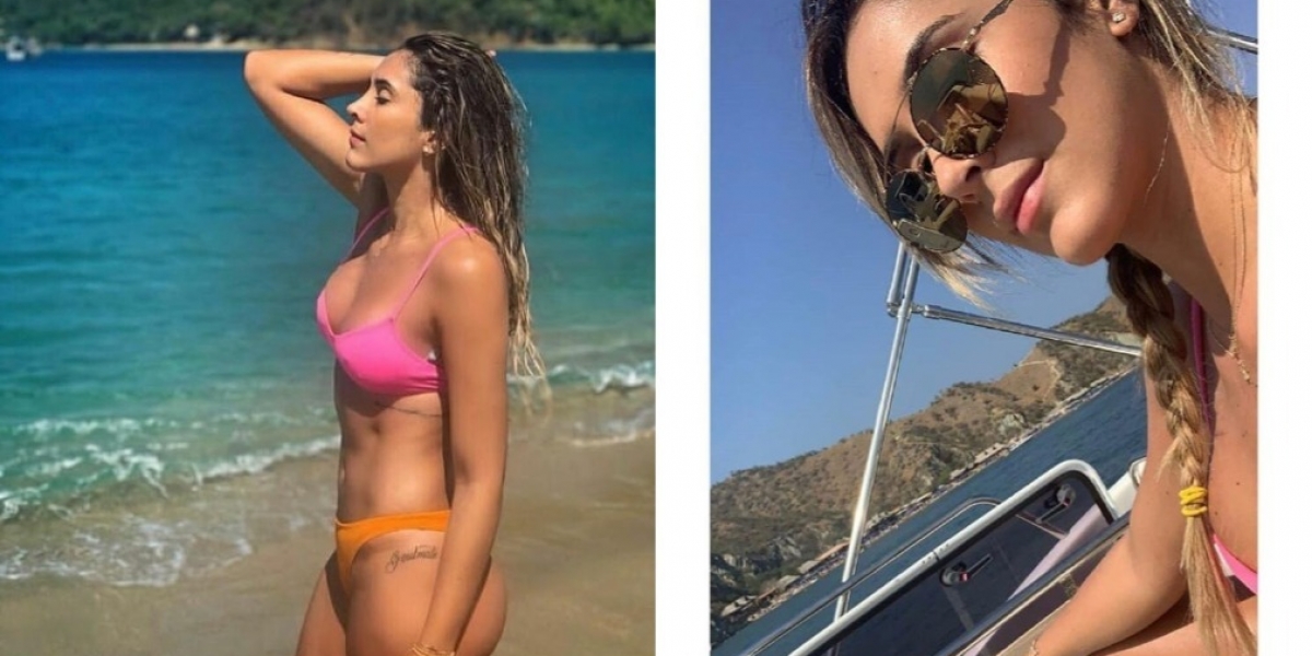 Instagram Daniela Ospina en Santa Marta