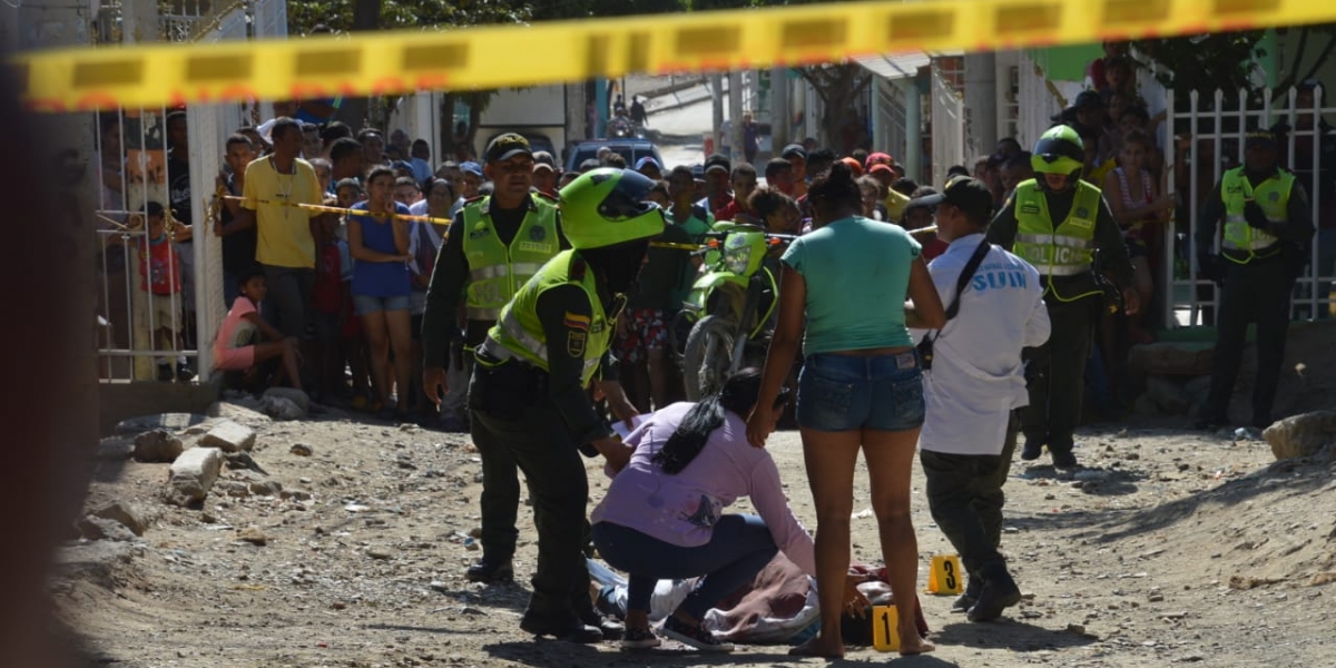 Óscar Mejía-Seguimiento El hecho se registró en el barrio Luis R Calvo