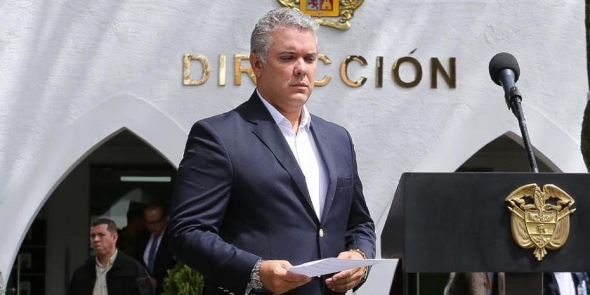 El Tiempo El presidente Iván Duque