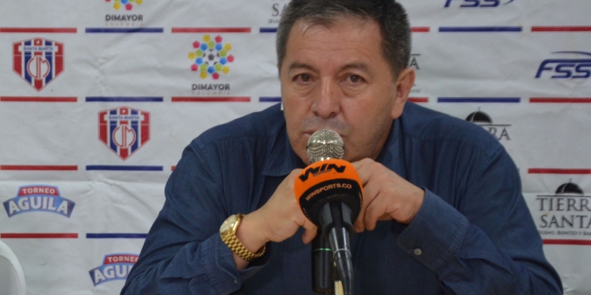 Archivo Luis Eduardo Méndez, presidente del Unión Magdalena.