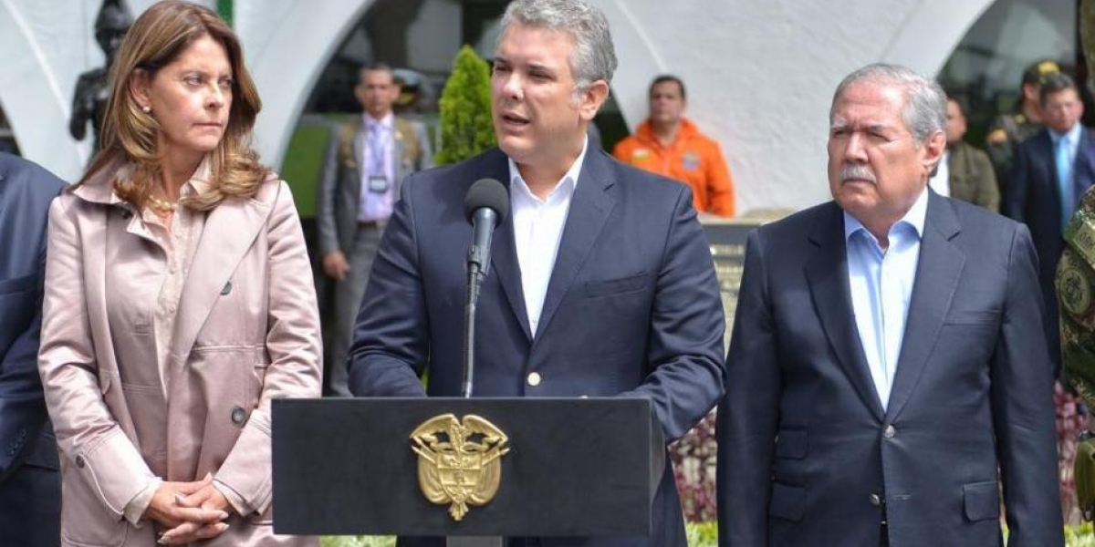 El presidente de Colombia, Iván Duque