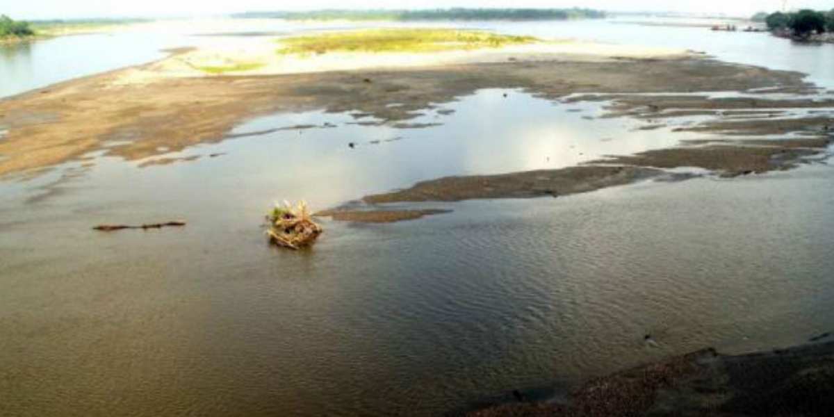 Dramatico nivel de agua en el Río Magdalena