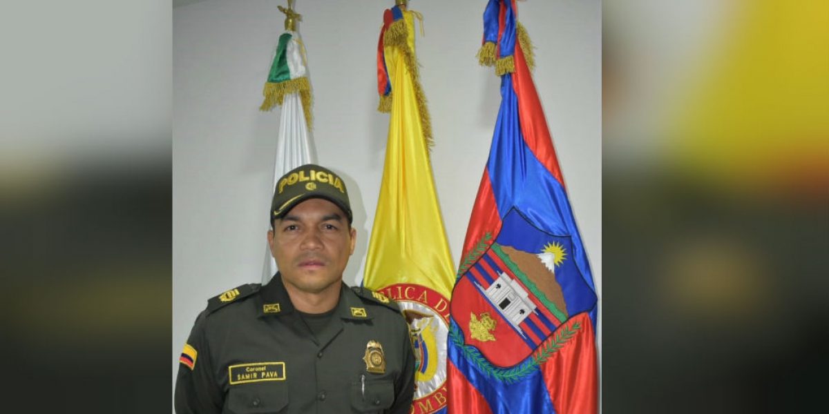 Coronel Samir Giovanny Pava Ávila.
