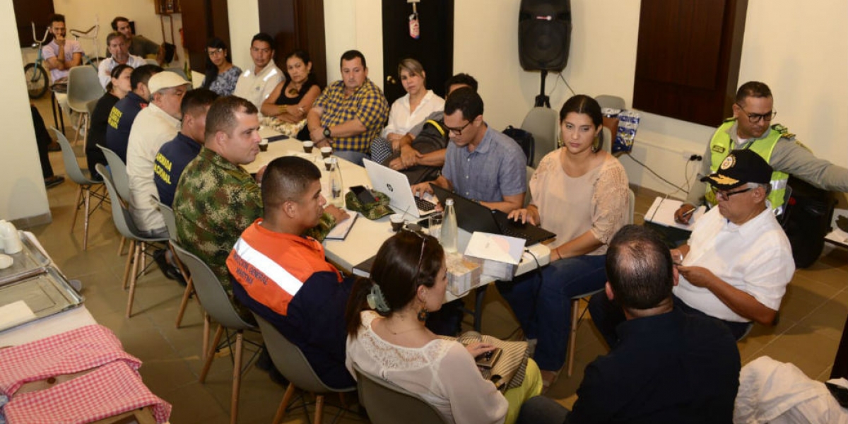 Reunión con la cartera de Gobierno.